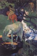 Paul Gauguin The White Horse oil
